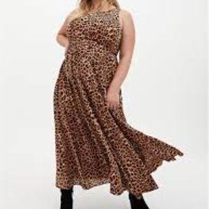 Torrid Leopard Print Maxi Dress Size 10